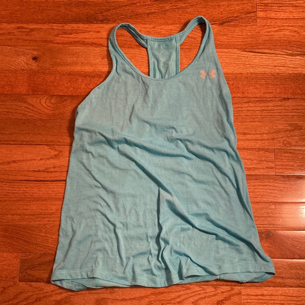 Under Armour Women's Aqua Blue Tank Top